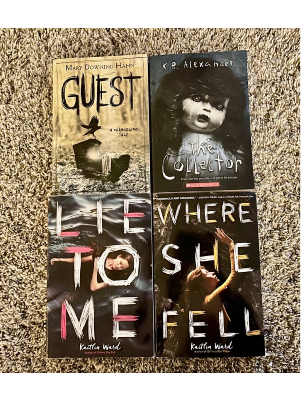 BOOKS: 4 Young Adult Mystery & Thriller Books